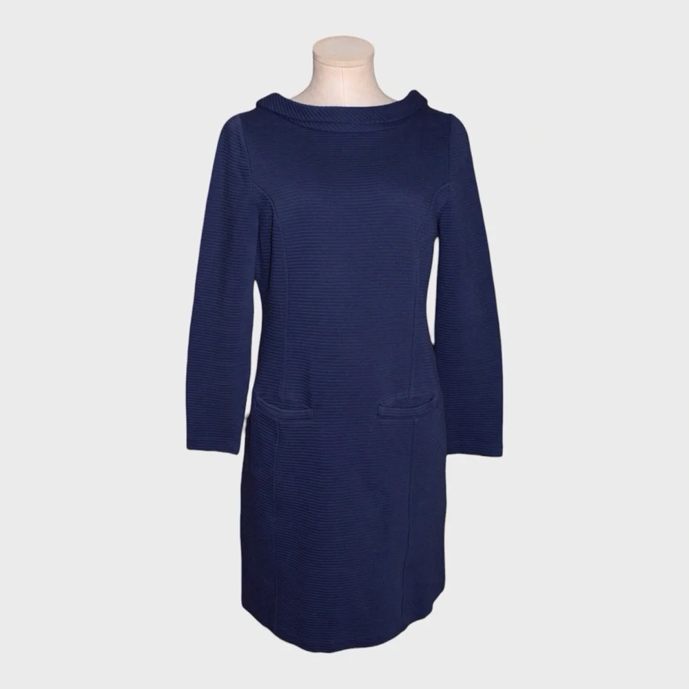 Boden Marion Ribbed Cotton Ottoman Tunic Dress‎